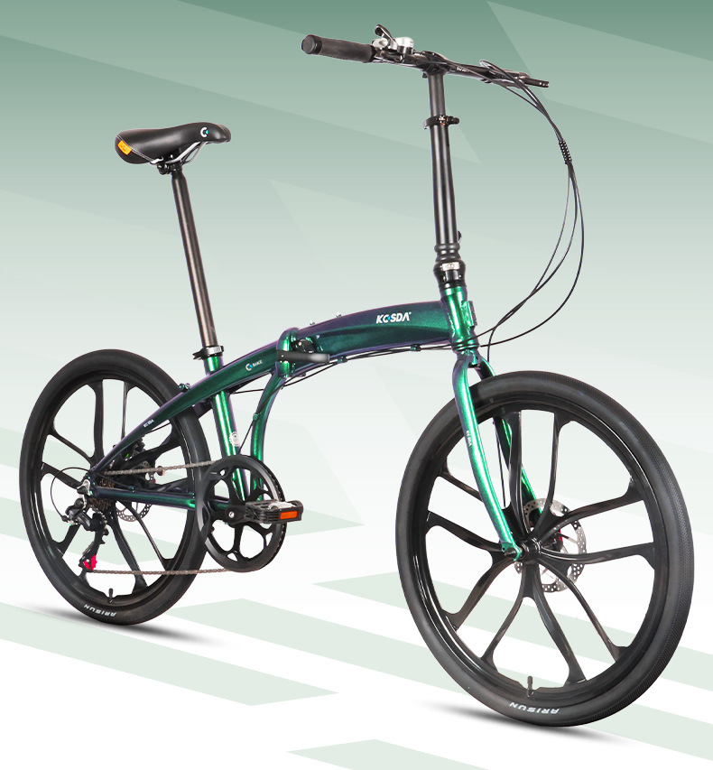 Commuter Biking - Bicicleta Urbana Plegable Ultraligera de 24