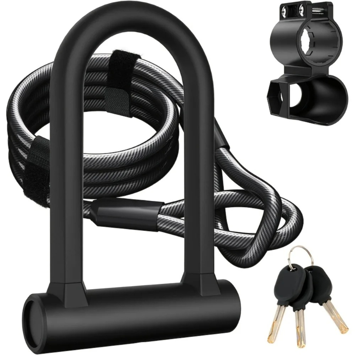 U Lock Heavy Duty - Candado para bicicleta, candado en U