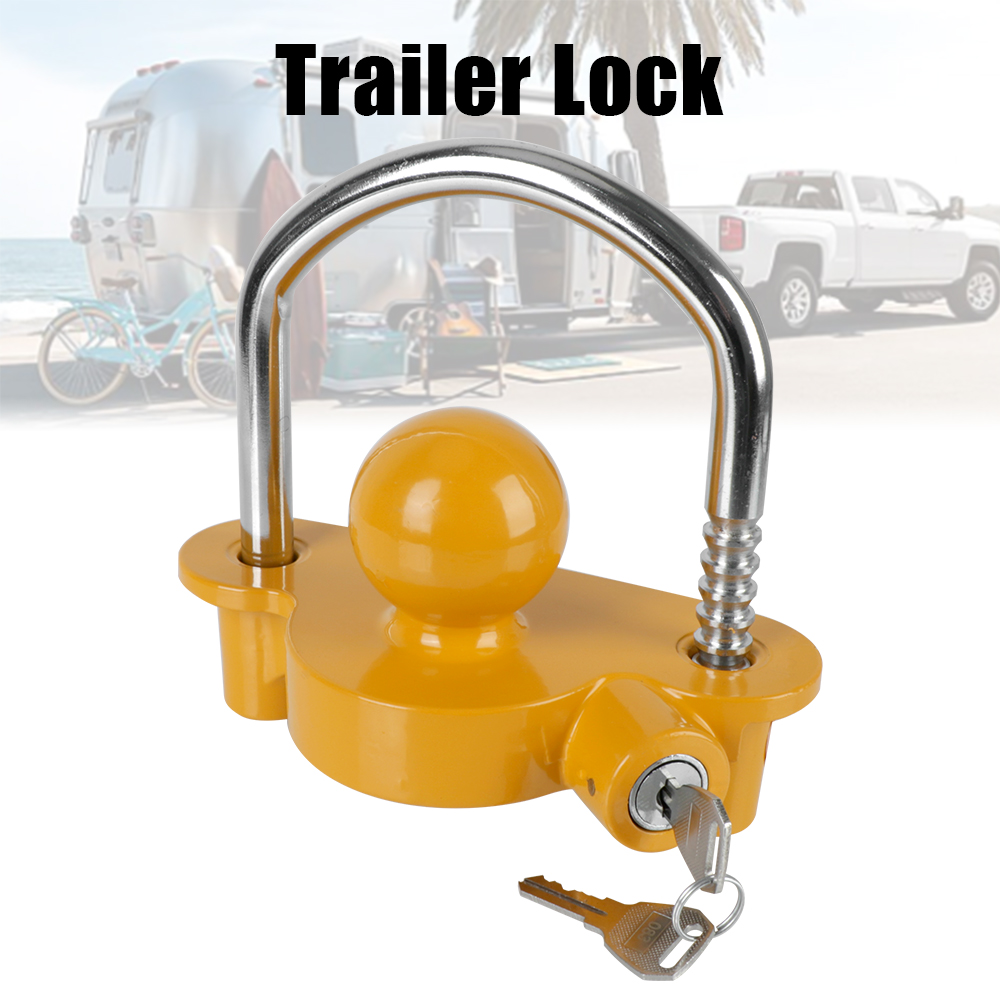 U Lock Heavy Duty - Bola de remolque de seguridad antirrobo,