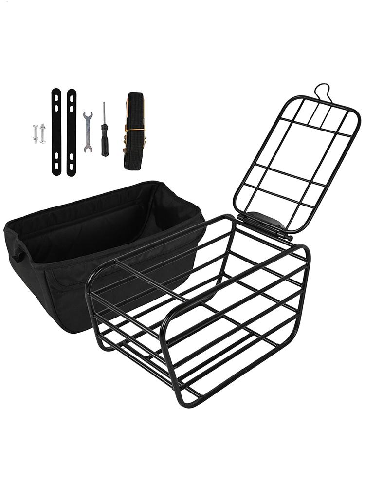 Commuter Cycling - Cesta trasera para bicicleta de alta