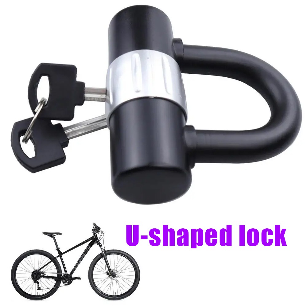 U Lock Heavy Duty - Candado en U para bicicleta eléctrica,