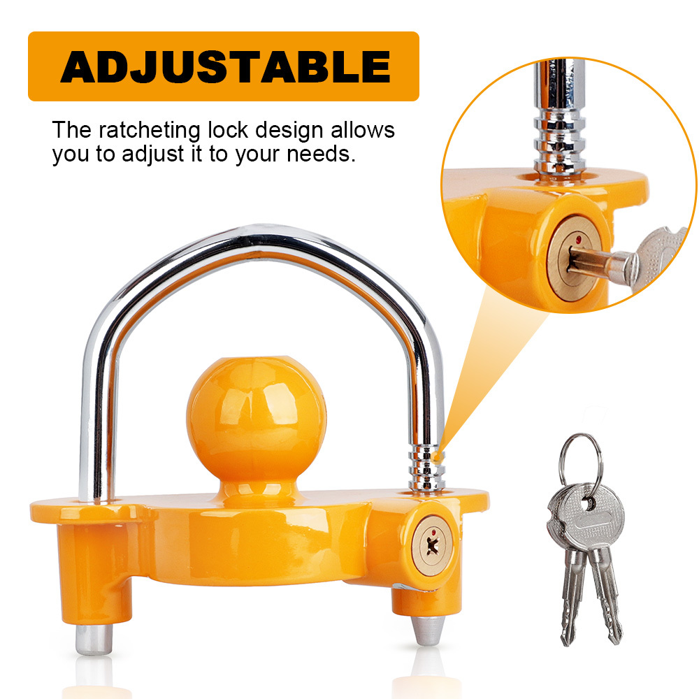 Bloqueo de bola de remolque co - U Lock Heavy Duty reseña y precio