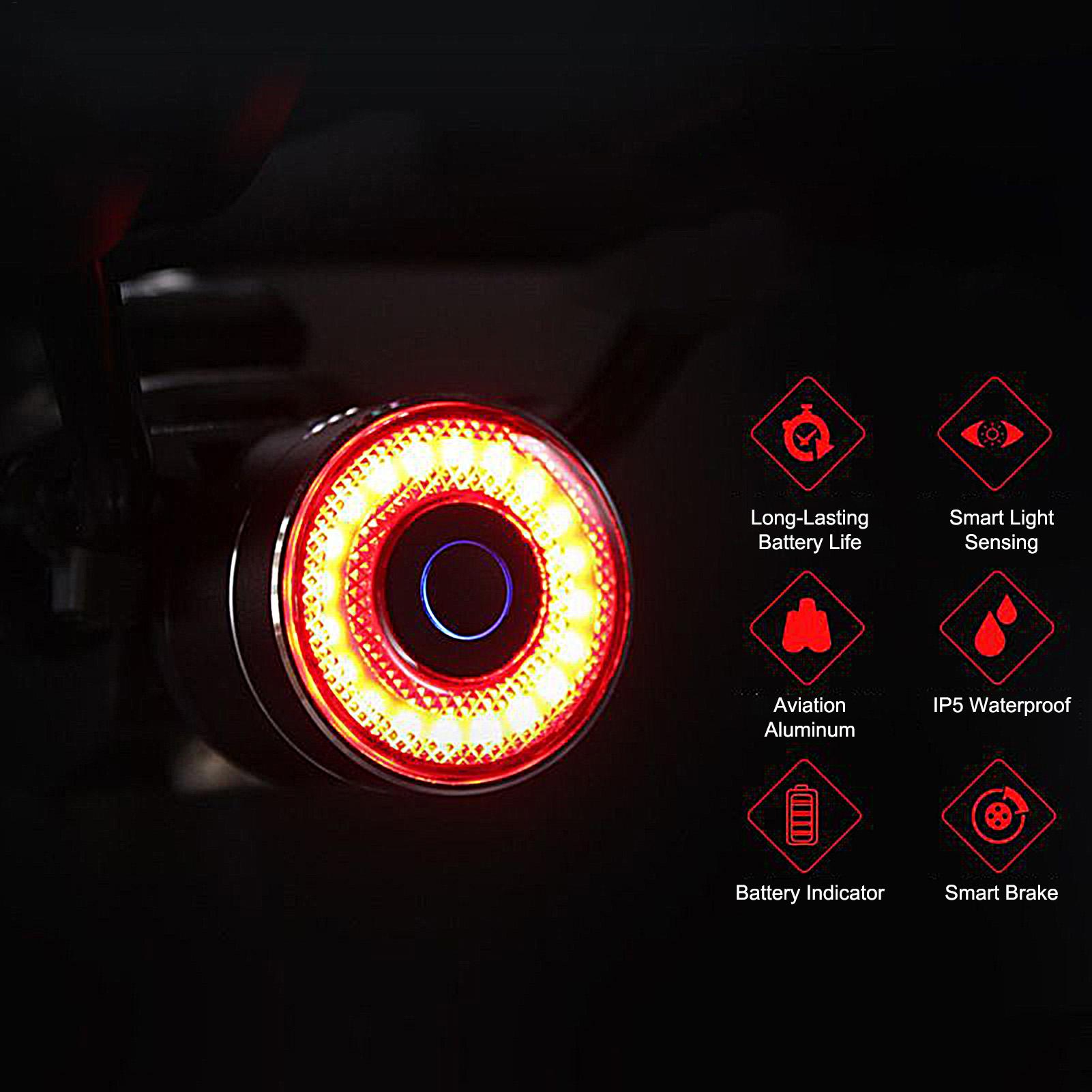 Luz de freno de bicicleta, luz - Commuter Cycling reseña y precio