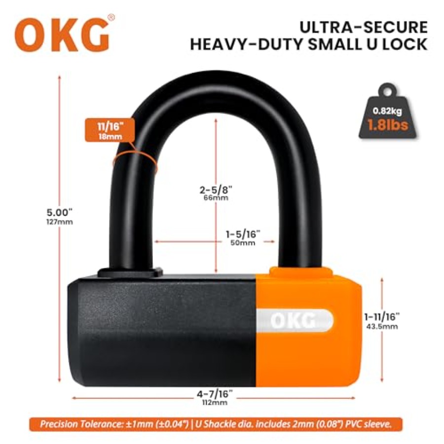 Candado en U Pequeño de Alta R - U Lock Heavy Duty reseña y precio