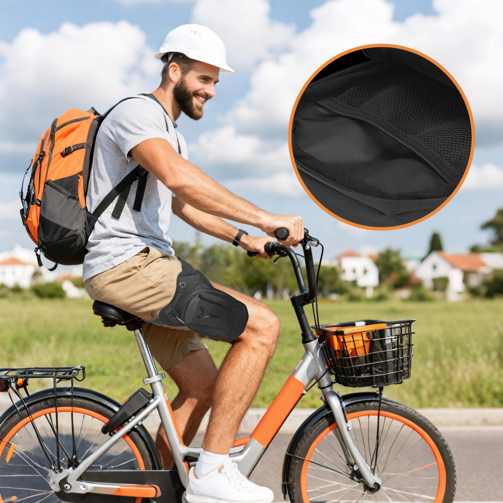 Bolsa de muslo impermeable par - Cycling Commute Bag reseña y precio