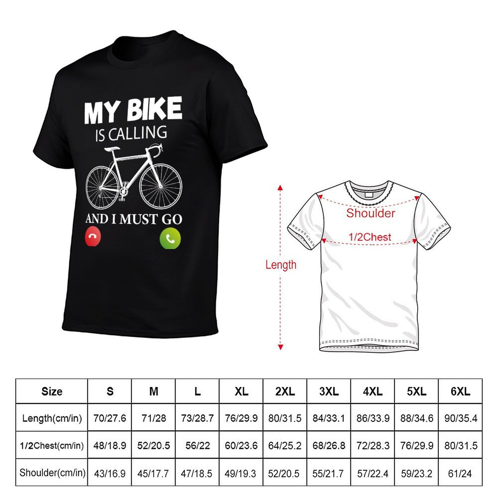 Mi bicicleta me llama y debo i - Cycling Quote reseña y precio