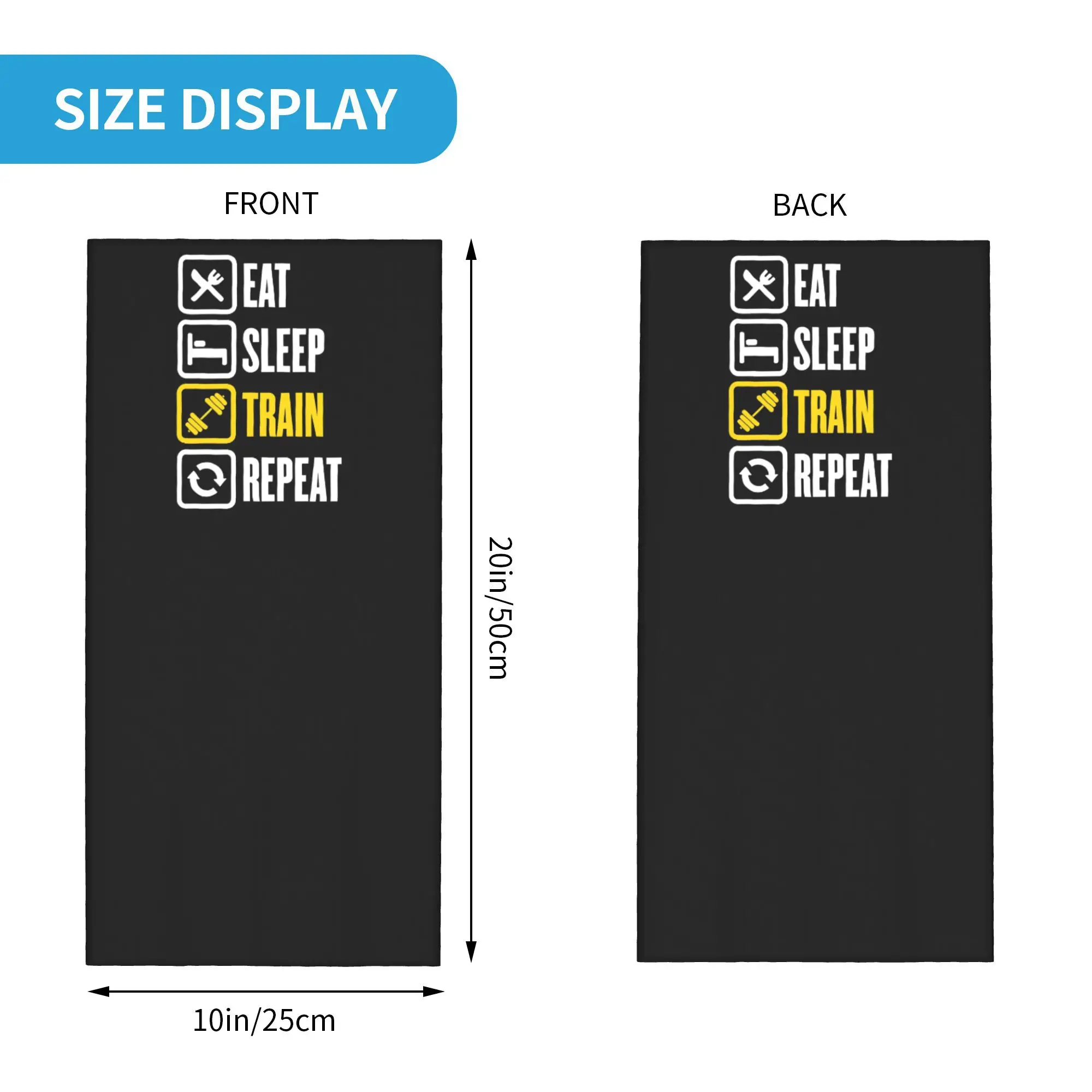 Eat Sleep Train repetir gimnas - Cycling Quote reseña y precio