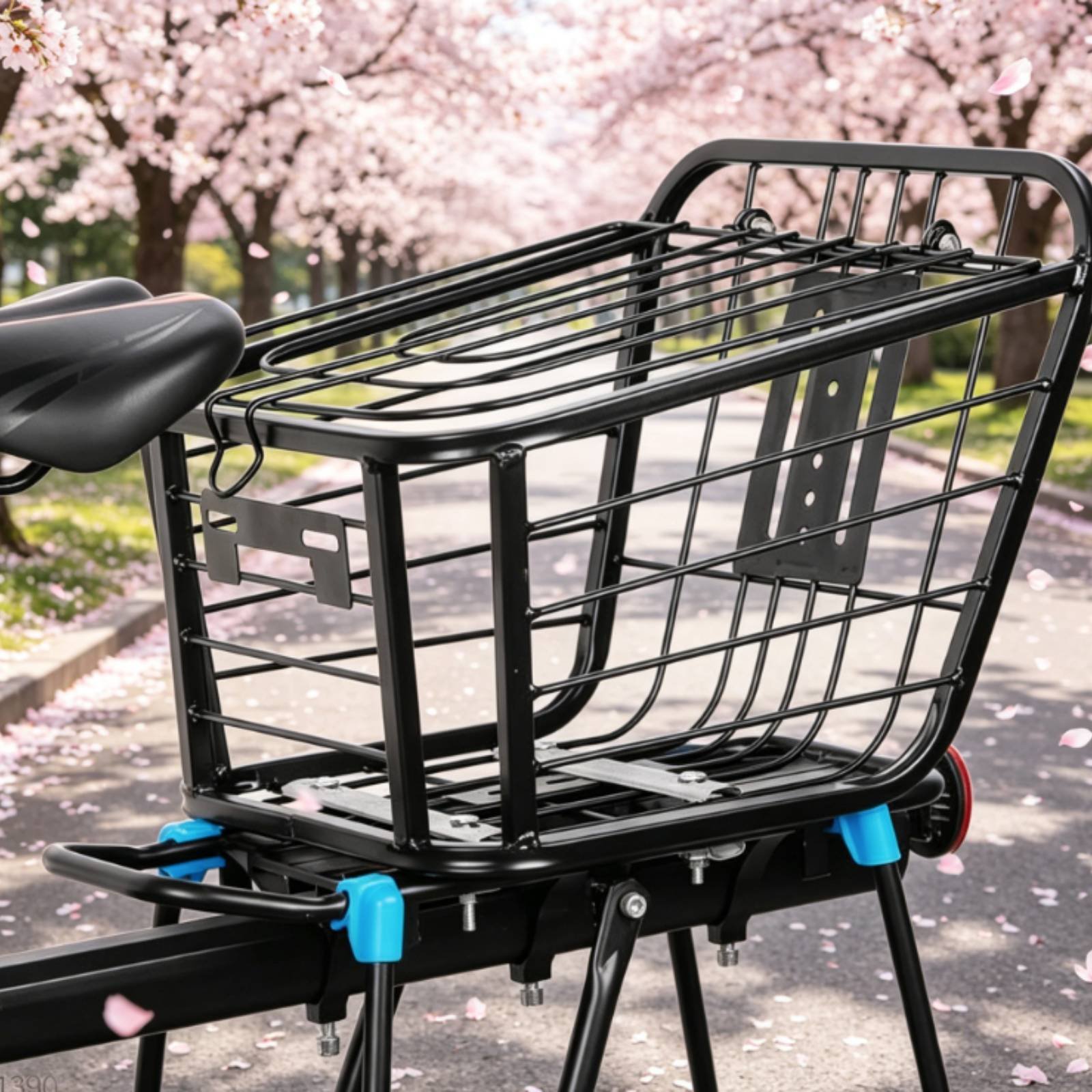 Cesta trasera plegable para bi - Commuter Cycling reseña y precio