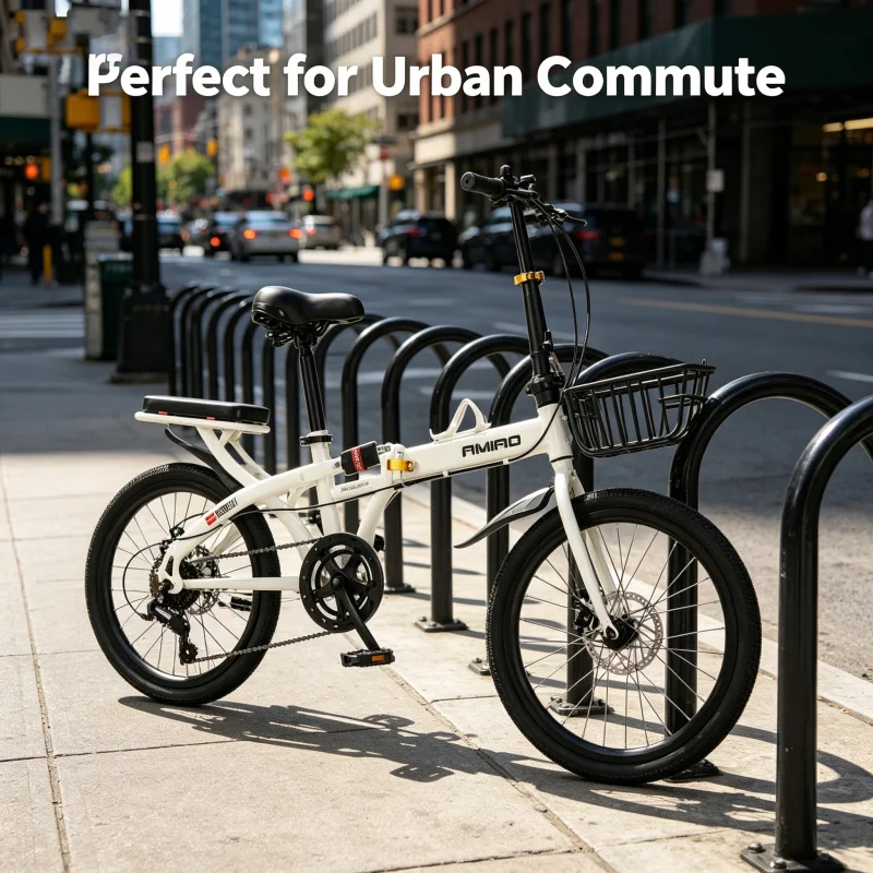 Bicicleta Plegable de 20 Pulga - Commuter Biking reseña y precio