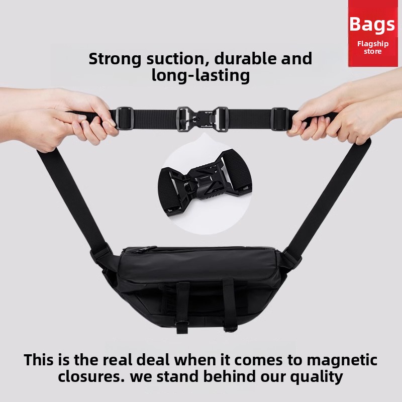 Bolso cruzado con hebilla magn - Cycling Commute Bag reseña y precio